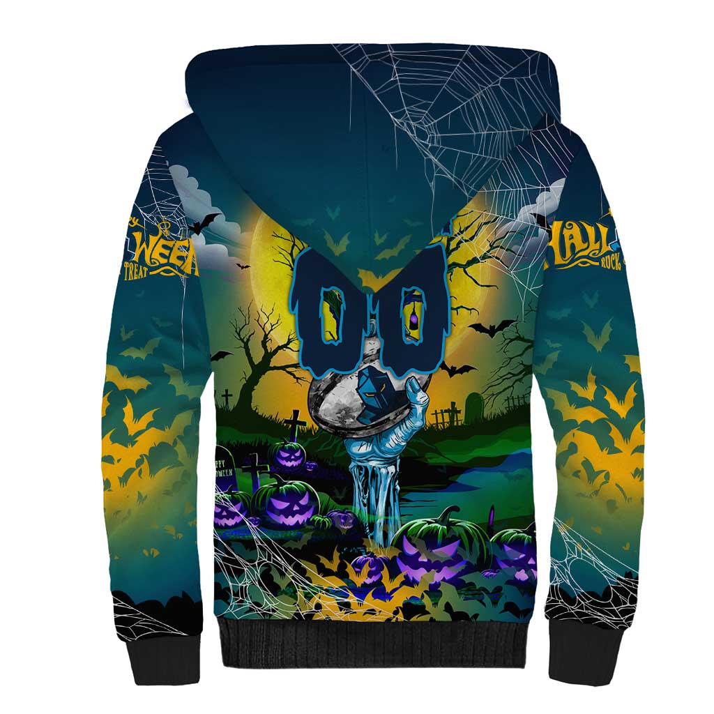 We Are Titans Halloween Sherpa Hoodie Pumpkin Scary Spooky Season - Aussie Hoodie