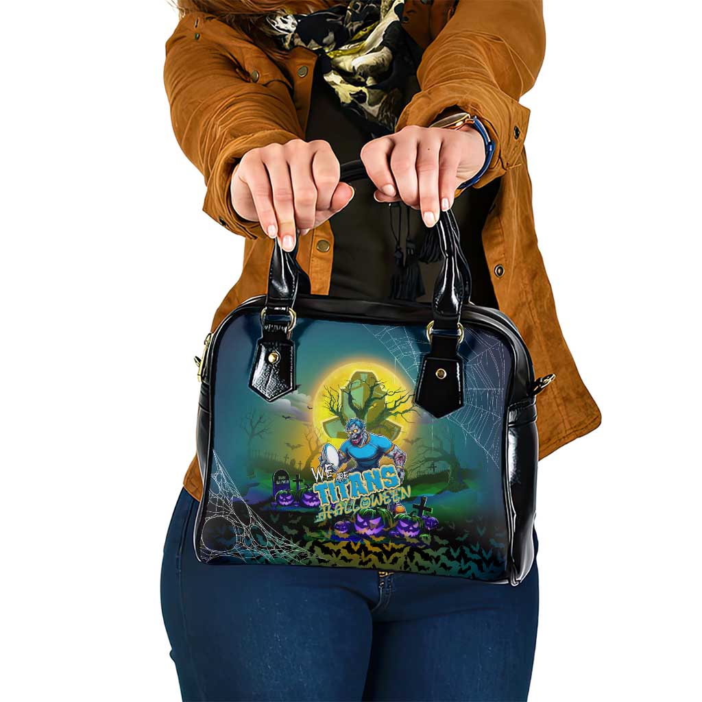 We Are Titans Halloween Shoulder Handbag Pumpkin Scary Spooky Season - Aussie Hoodie