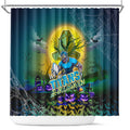 We Are Titans Halloween Shower Curtain Pumpkin Scary Spooky Season - Aussie Hoodie
