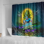 We Are Titans Halloween Shower Curtain Pumpkin Scary Spooky Season - Aussie Hoodie