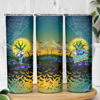 We Are Titans Halloween Skinny Tumbler Pumpkin Scary Spooky Season - Aussie Hoodie