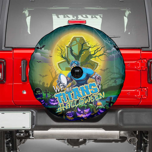 We Are Titans Halloween Spare Tire Cover Pumpkin Scary Spooky Season - Aussie Hoodie