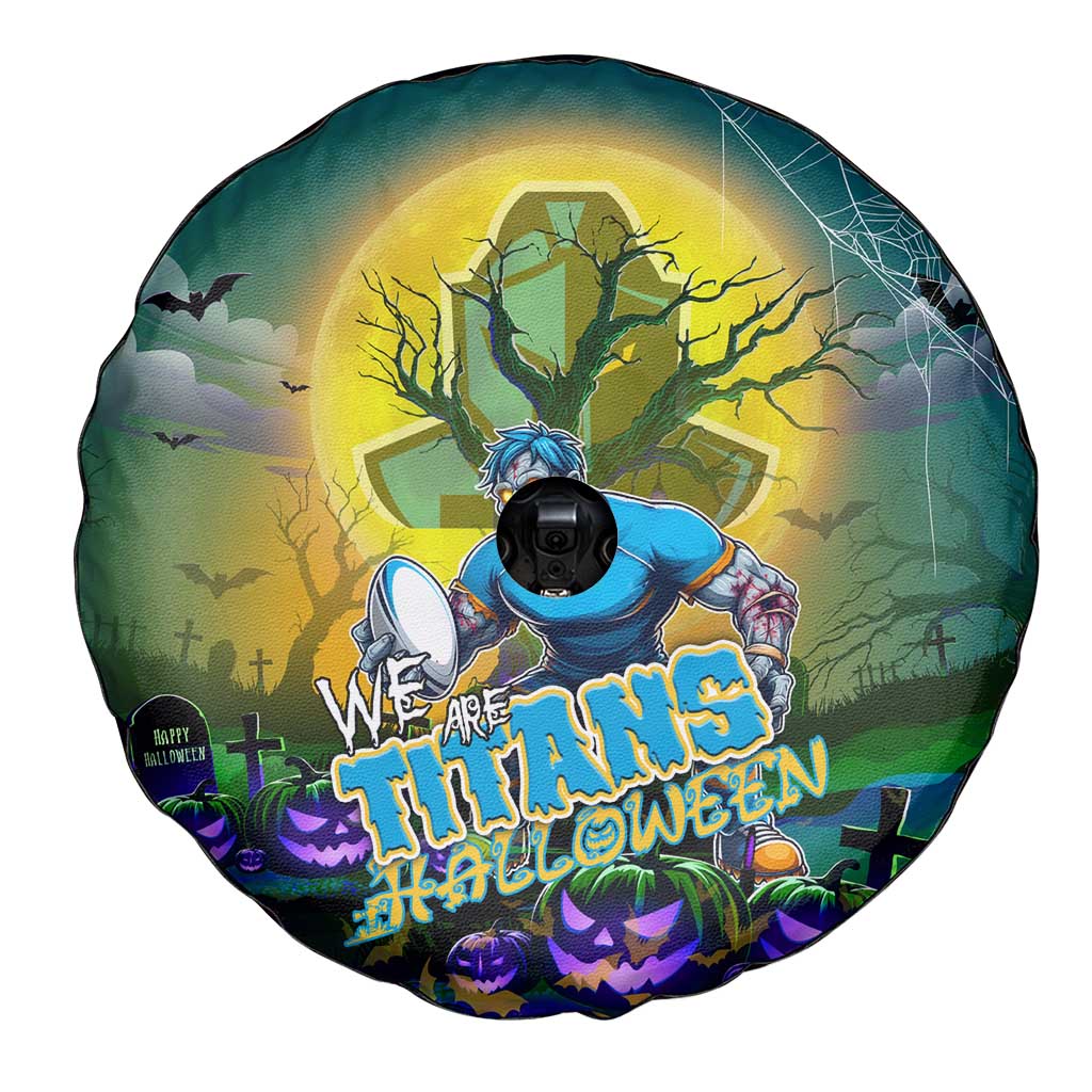We Are Titans Halloween Spare Tire Cover Pumpkin Scary Spooky Season - Aussie Hoodie
