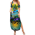 We Are Titans Halloween Summer Maxi Dress Pumpkin Scary Spooky Season - Aussie Hoodie