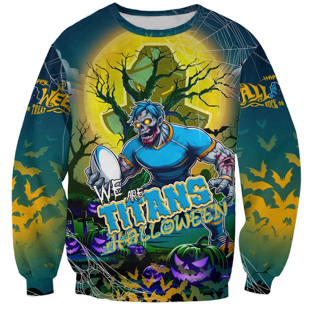 We Are Titans Halloween Sweatshirt Pumpkin Scary Spooky Season - Aussie Hoodie