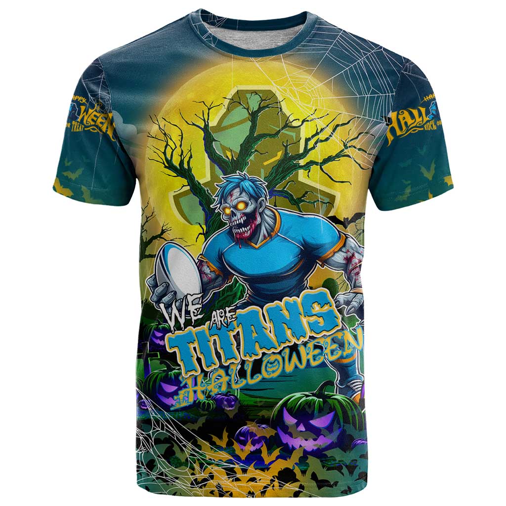 We Are Titans Halloween T Shirt Pumpkin Scary Spooky Season - Aussie Hoodie