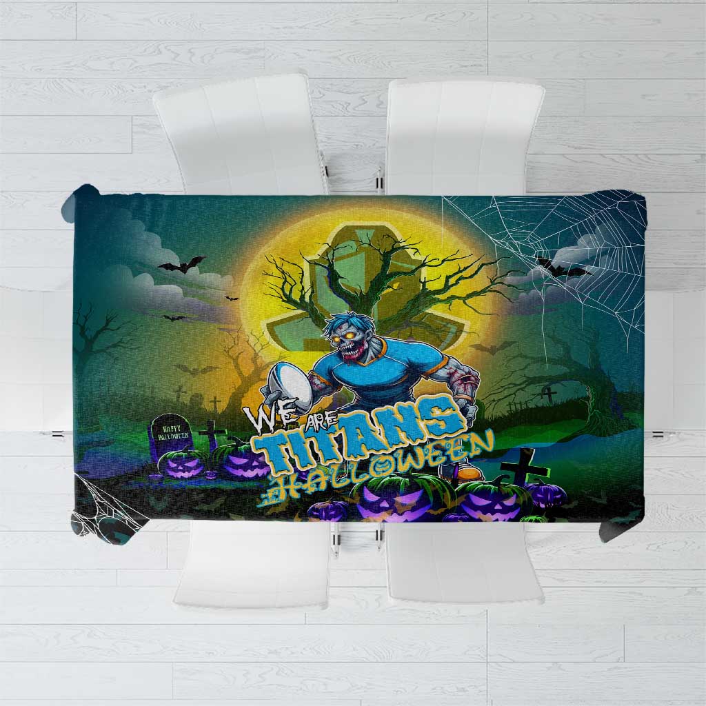 We Are Titans Halloween Tablecloth Pumpkin Scary Spooky Season - Aussie Hoodie