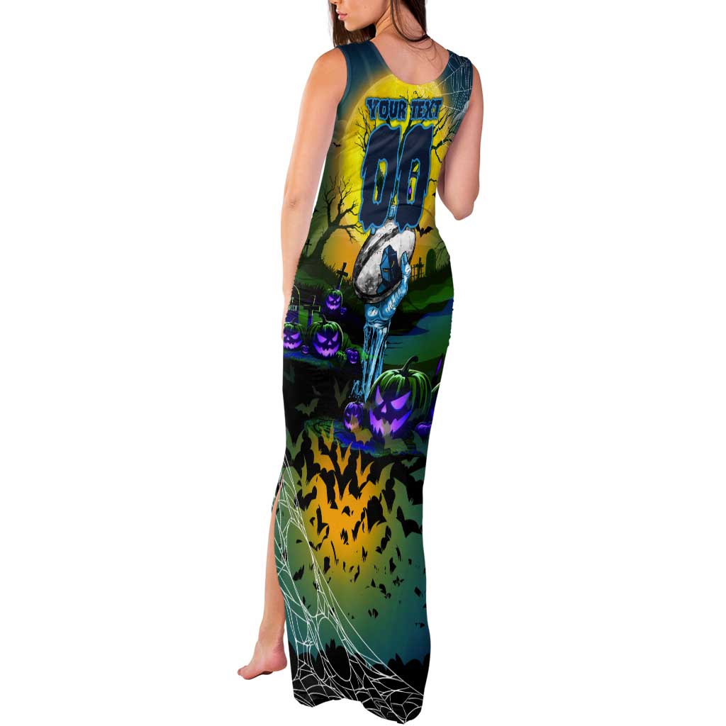 We Are Titans Halloween Tank Maxi Dress Pumpkin Scary Spooky Season - Aussie Hoodie