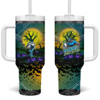 We Are Titans Halloween Tumbler With Handle Pumpkin Scary Spooky Season - Aussie Hoodie