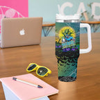 We Are Titans Halloween Tumbler With Handle Pumpkin Scary Spooky Season - Aussie Hoodie
