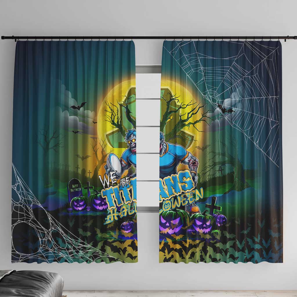 We Are Titans Halloween Window Curtain Pumpkin Scary Spooky Season - Aussie Hoodie