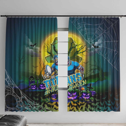 We Are Titans Halloween Window Curtain Pumpkin Scary Spooky Season - Aussie Hoodie