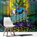 We Are Titans Halloween Window Curtain Pumpkin Scary Spooky Season - Aussie Hoodie