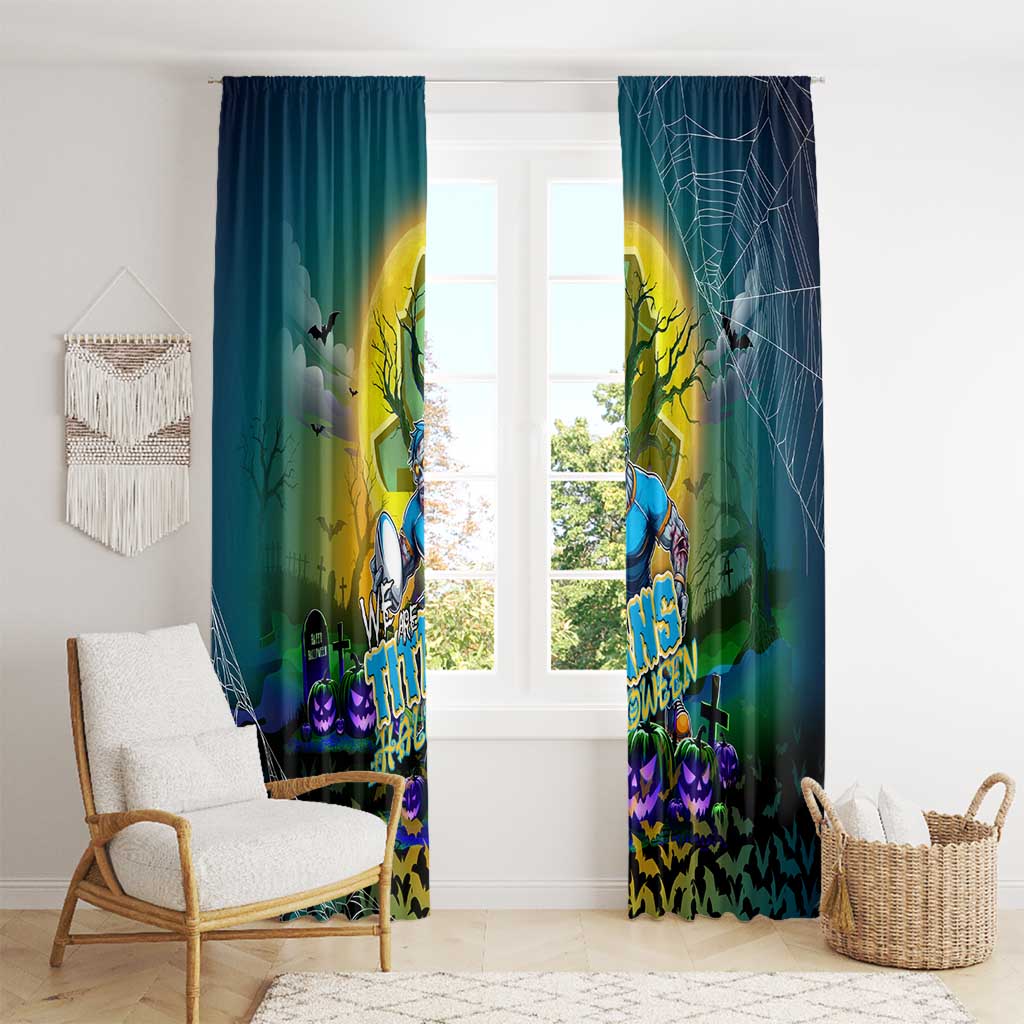 We Are Titans Halloween Window Curtain Pumpkin Scary Spooky Season - Aussie Hoodie