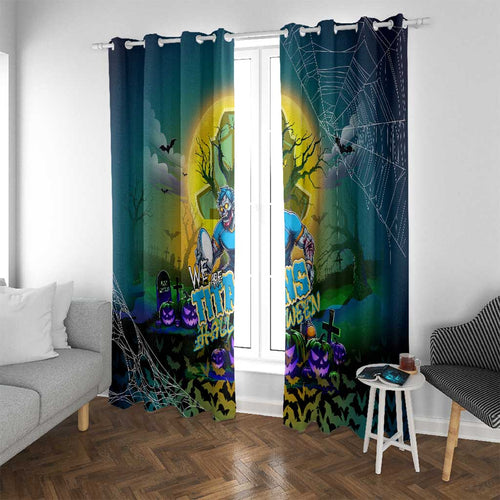 We Are Titans Halloween Window Curtain Pumpkin Scary Spooky Season - Aussie Hoodie