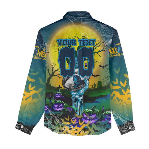 We Are Titans Halloween Women Casual Shirt Pumpkin Scary Spooky Season - Aussie Hoodie