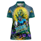 We Are Titans Halloween Women Polo Shirt Pumpkin Scary Spooky Season - Aussie Hoodie
