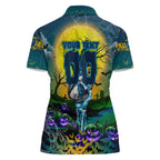 We Are Titans Halloween Women Polo Shirt Pumpkin Scary Spooky Season - Aussie Hoodie
