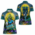 We Are Titans Halloween Women Polo Shirt Pumpkin Scary Spooky Season - Aussie Hoodie