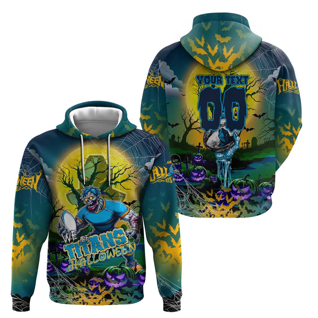 We Are Titans Halloween Zip Hoodie Pumpkin Scary Spooky Season - Aussie Hoodie