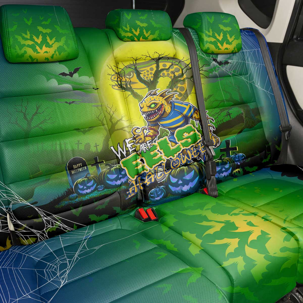 We Are Eels Halloween Back Car Seat Cover Pumpkin Scary Spooky Season - Aussie Hoodie