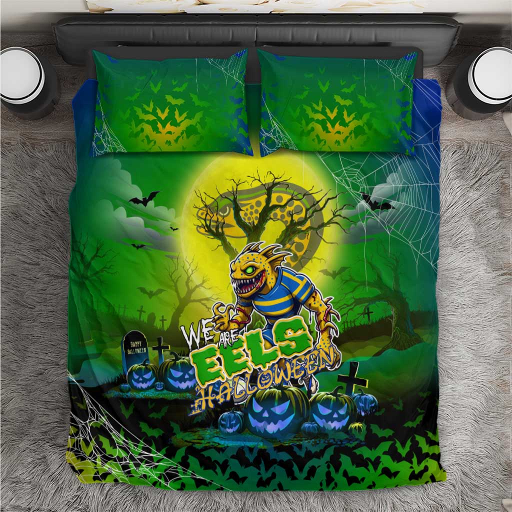 We Are Eels Halloween Bedding Set Pumpkin Scary Spooky Season - Aussie Hoodie