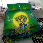 We Are Eels Halloween Bedding Set Pumpkin Scary Spooky Season - Aussie Hoodie