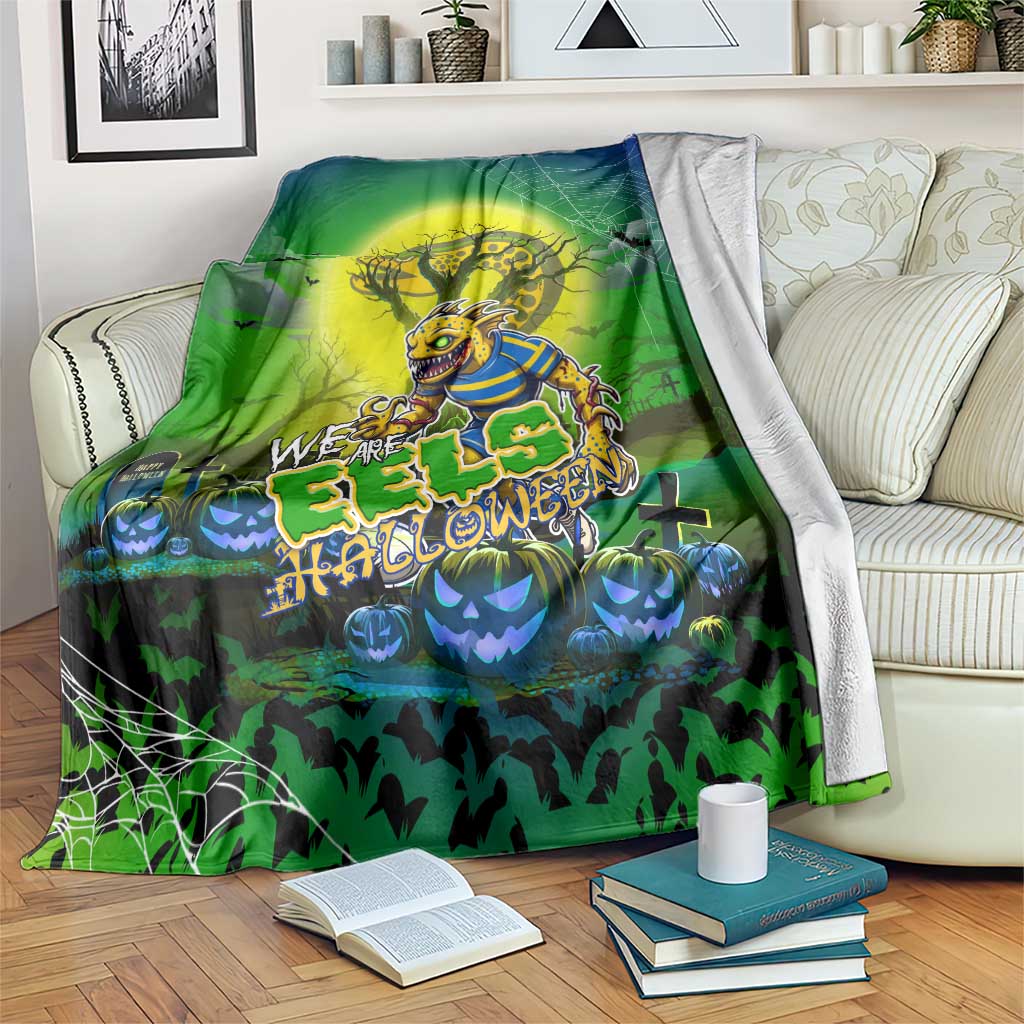 We Are Eels Halloween Blanket Pumpkin Scary Spooky Season - Aussie Hoodie