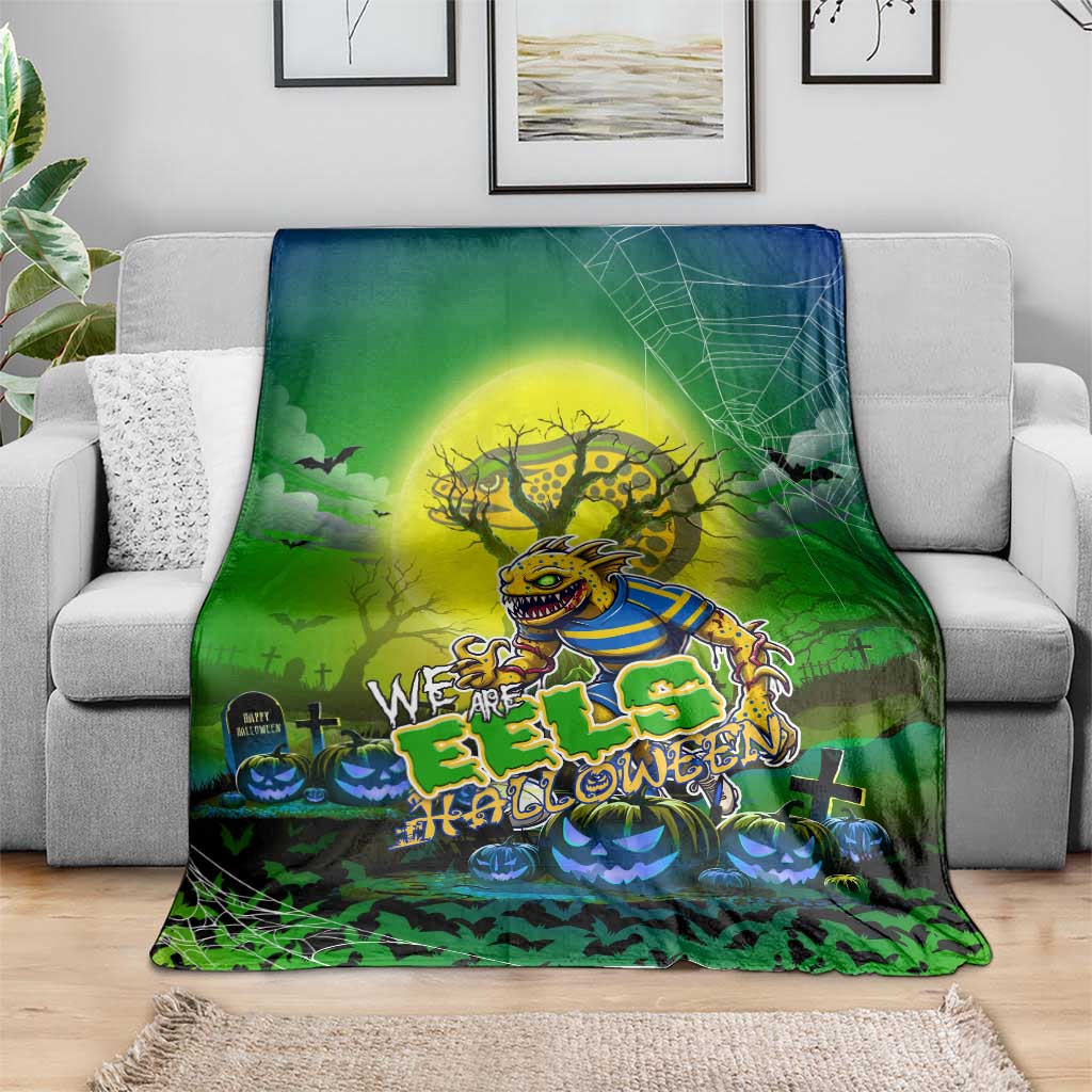 We Are Eels Halloween Blanket Pumpkin Scary Spooky Season - Aussie Hoodie
