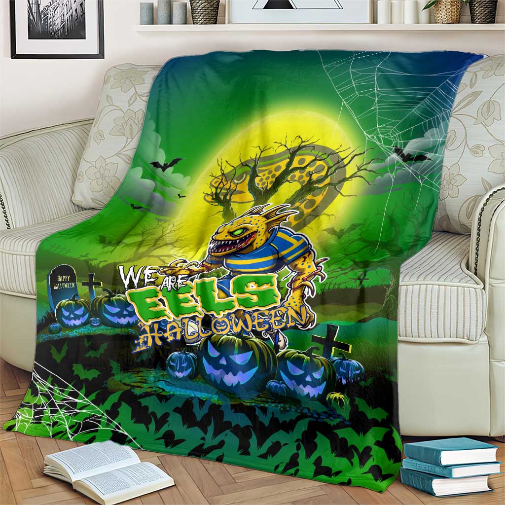 We Are Eels Halloween Blanket Pumpkin Scary Spooky Season - Aussie Hoodie