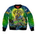 We Are Eels Halloween Bomber Jacket Pumpkin Scary Spooky Season - Aussie Hoodie