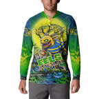 We Are Eels Halloween Button Sweatshirt Pumpkin Scary Spooky Season - Aussie Hoodie