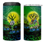 We Are Eels Halloween 4 in 1 Can Cooler Tumbler Pumpkin Scary Spooky Season - Aussie Hoodie