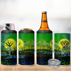 We Are Eels Halloween 4 in 1 Can Cooler Tumbler Pumpkin Scary Spooky Season - Aussie Hoodie