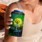 We Are Eels Halloween 4 in 1 Can Cooler Tumbler Pumpkin Scary Spooky Season - Aussie Hoodie