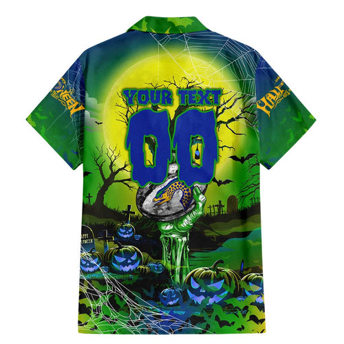 We Are Eels Halloween Family Matching Mermaid Dress and Hawaiian Shirt Pumpkin Scary Spooky Season - Aussie Hoodie