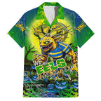 We Are Eels Halloween Family Matching Off Shoulder Short Dress and Hawaiian Shirt Pumpkin Scary Spooky Season - Aussie Hoodie