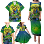 We Are Eels Halloween Family Matching Puletasi and Hawaiian Shirt Pumpkin Scary Spooky Season - Aussie Hoodie