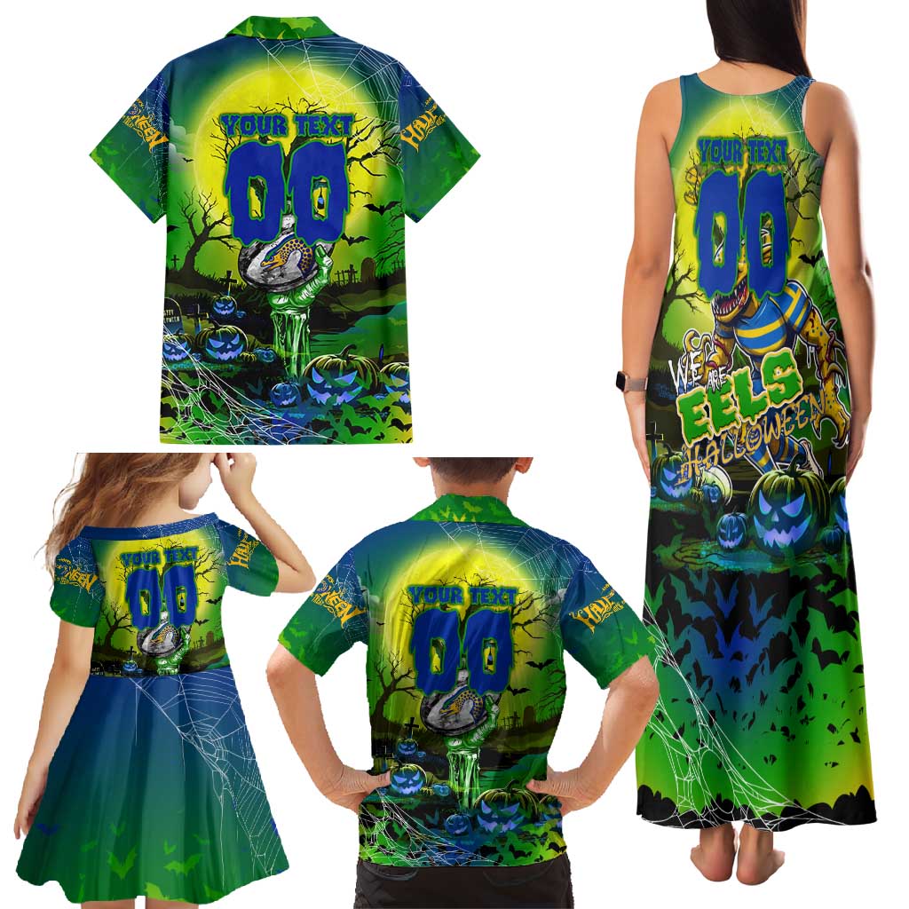 We Are Eels Halloween Family Matching Tank Maxi Dress and Hawaiian Shirt Pumpkin Scary Spooky Season - Aussie Hoodie