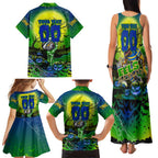 We Are Eels Halloween Family Matching Tank Maxi Dress and Hawaiian Shirt Pumpkin Scary Spooky Season - Aussie Hoodie