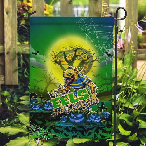 We Are Eels Halloween Garden Flag Pumpkin Scary Spooky Season - Aussie Hoodie