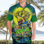 We Are Eels Halloween Hawaiian Shirt Pumpkin Scary Spooky Season - Aussie Hoodie