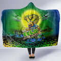 We Are Eels Halloween Hooded Blanket Pumpkin Scary Spooky Season - Aussie Hoodie