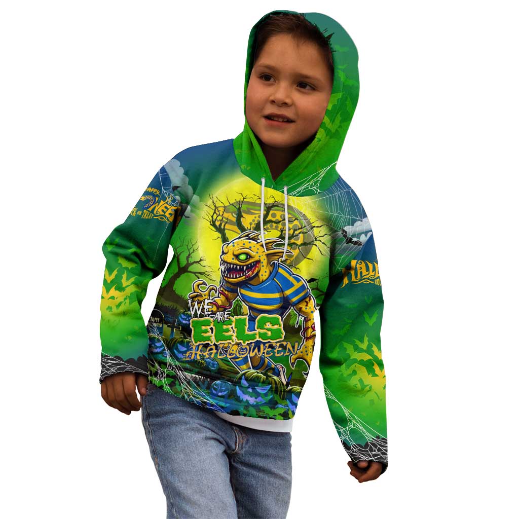 We Are Eels Halloween Kid Hoodie Pumpkin Scary Spooky Season - Aussie Hoodie