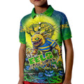 We Are Eels Halloween Kid Polo Shirt Pumpkin Scary Spooky Season - Aussie Hoodie