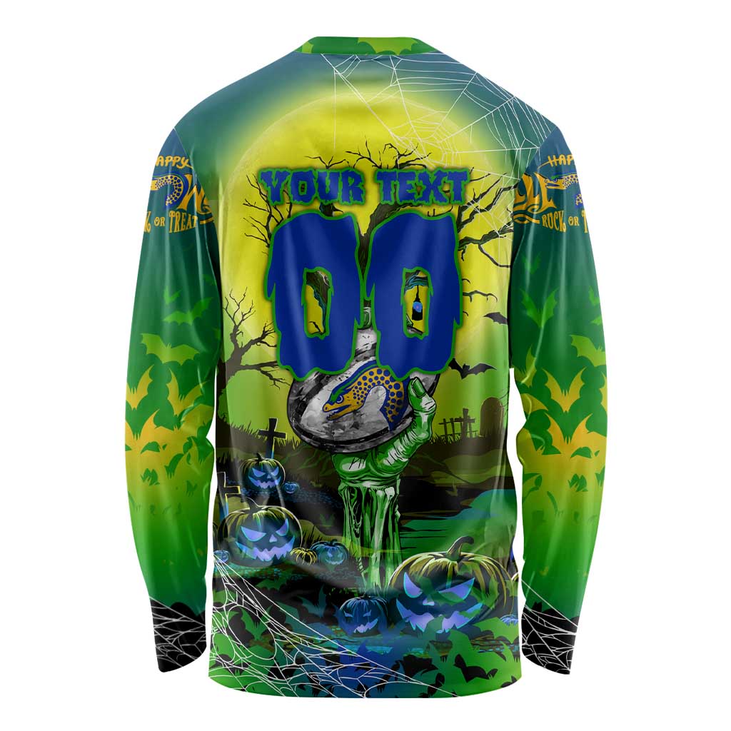 We Are Eels Halloween Long Sleeve Shirt Pumpkin Scary Spooky Season - Aussie Hoodie