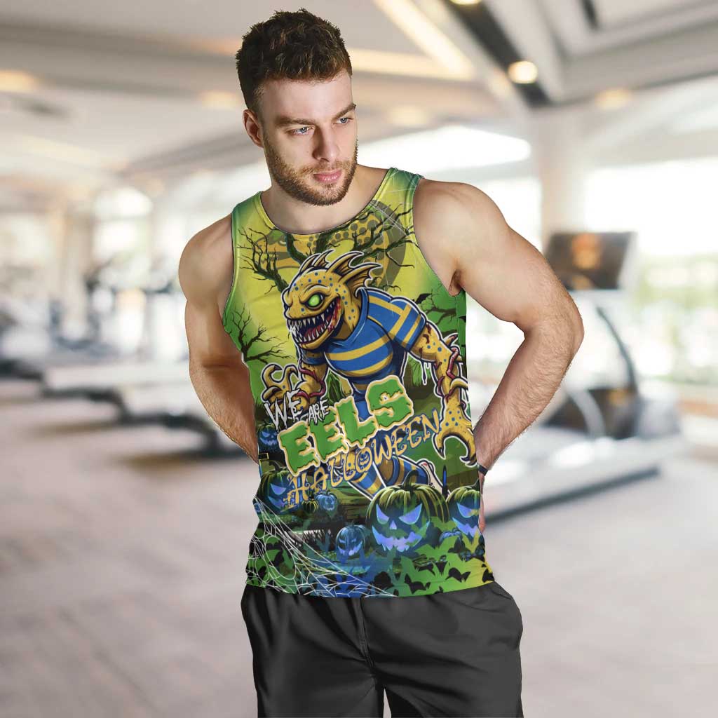 We Are Eels Halloween Men Tank Top Pumpkin Scary Spooky Season - Aussie Hoodie