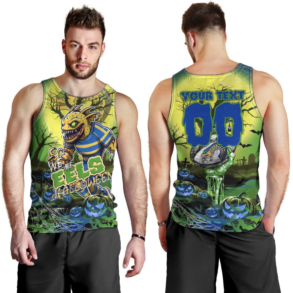We Are Eels Halloween Men Tank Top Pumpkin Scary Spooky Season - Aussie Hoodie