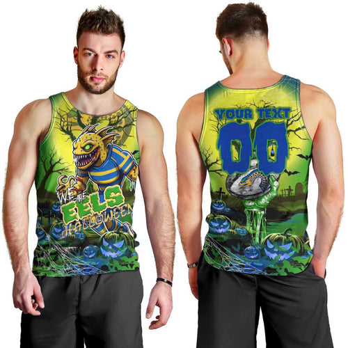 We Are Eels Halloween Men Tank Top Pumpkin Scary Spooky Season - Aussie Hoodie