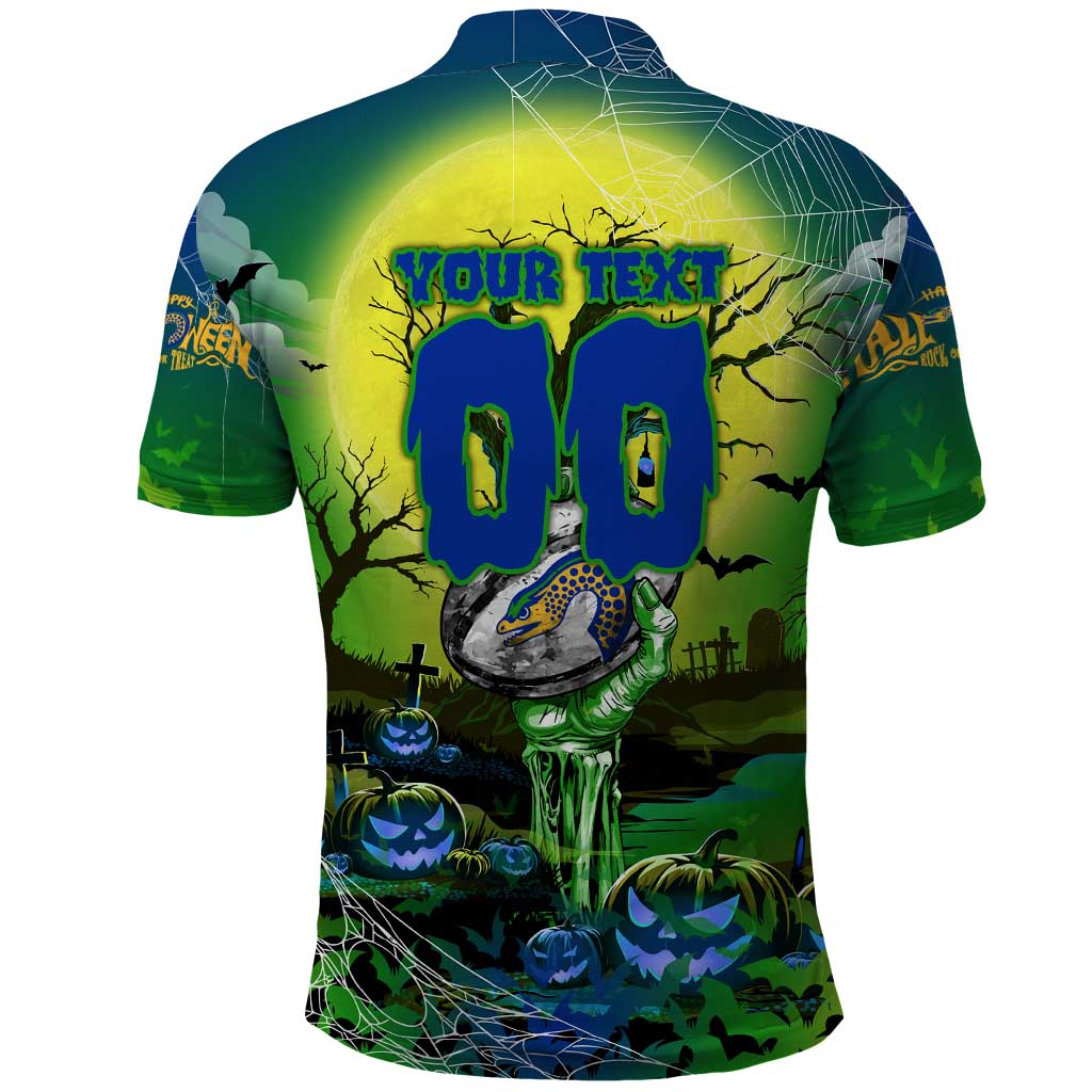 We Are Eels Halloween Polo Shirt Pumpkin Scary Spooky Season - Aussie Hoodie
